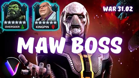 Overseer Kingpin Wreck War 31 02 4L0ki Ebony Maw Annihilus