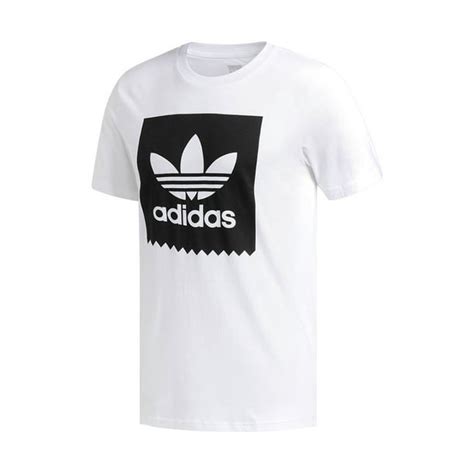 Adidas Men S Short Sleeve Blackbird Trefoil Graphic Logo Active T Shirt White L