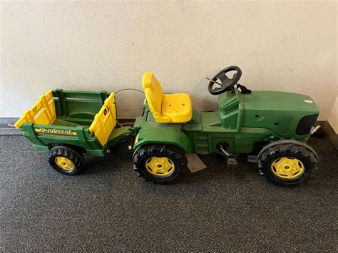 Kinder Traktor John Deere Kaufen Auf Ricardo