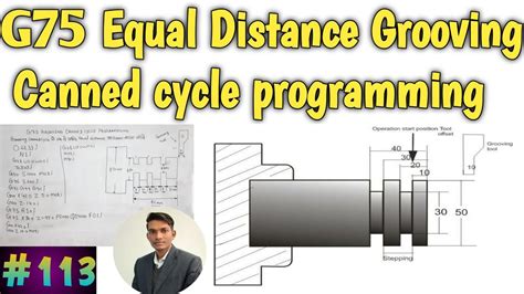 G Fanuc Canned Cycle Grooving Cnc Program Pdf Numerical Off