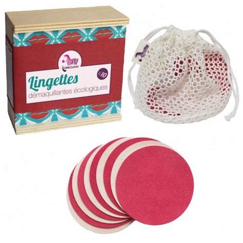 Coffret De Lingettes D Maquillantes Lavables