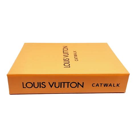 Caixa Livro Decorativa Média 24x17x4 Louis Vuitton Laranja