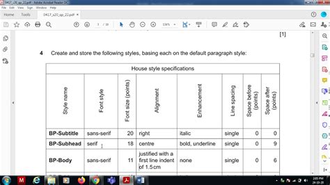 IGCSE ICT June 2020 Paper 22 Word Processing Part 1 YouTube