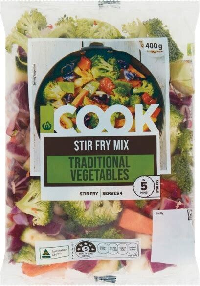 Woolworths Cook Stir Fry Traditional Vegetables G Offer At Woolworths