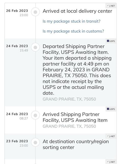 Package Stuck Any Recommendations Ruspscomplaints