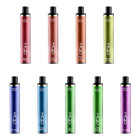 Hqd Cuvie Plus Disposable Pod Kit 1200 Puffs 850mah 5ml Vapesourcing