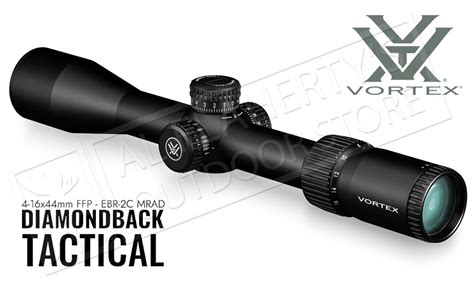 Vortex Diamondback Tactical 4 16x44 Ffp Ebr 2c Mrad Reticle Dbk 10027