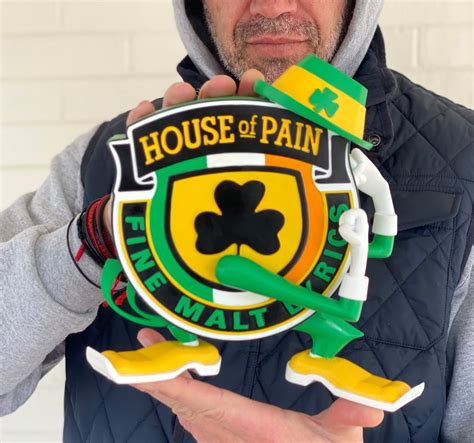 Plastic Paddy Toy Co. "Fightin' Irish House of Pain" Resin Sculpture by ...