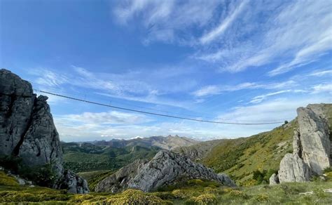 El puente tibetano más grande de España está en Sabero Sabero presume