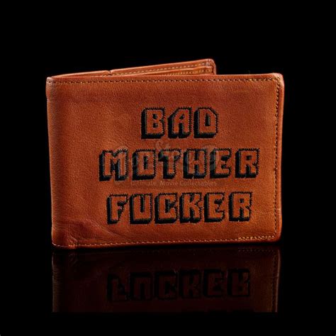 Jules Winnfields Samuel L Jackson Bad Mother Fucker Wallet PULP