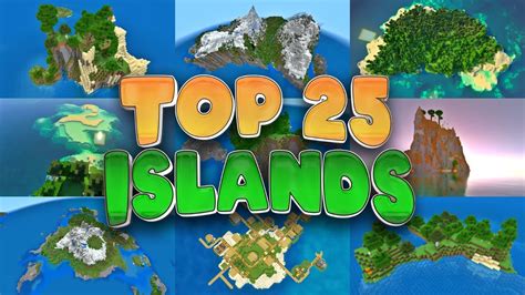 Top 25 Best Survival Island Seeds For Minecraft 121 Bedrock And Java Youtube