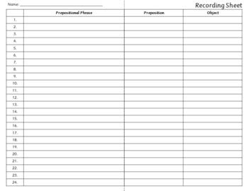 Prepositional Phrases Task Cards By The Tutor Spot Tpt