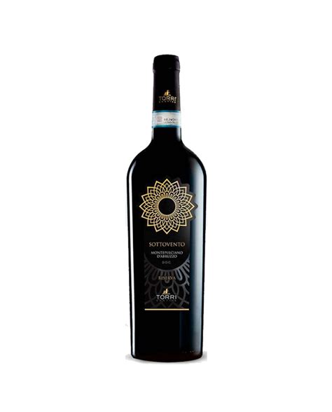 Sottovento Montepulciano D Abruzzo DOC Riserva 2018 Cantine Torri