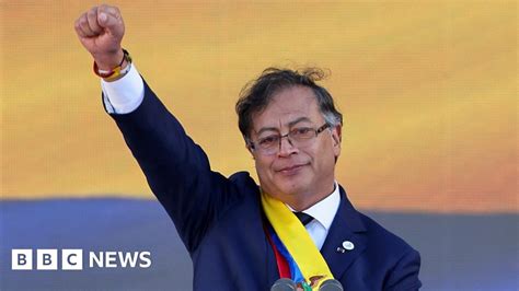 The moment Colombia's new president is sworn into office - Ghanamma.com