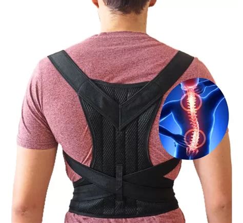 Cinta Para Coluna Corretor Postural Protetor Lombar Mercadolivre