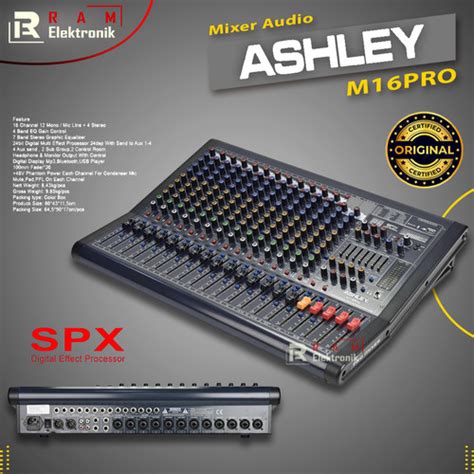 Jual Mixer Audio Ashley M Pro M Pro M Pro Channel Original Bt