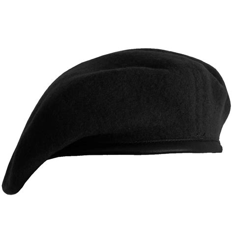 Beret Cap Black Motohog