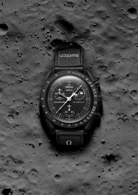 The Omega X Swatch Mission To The Moonphase New Moon Pinion Sized