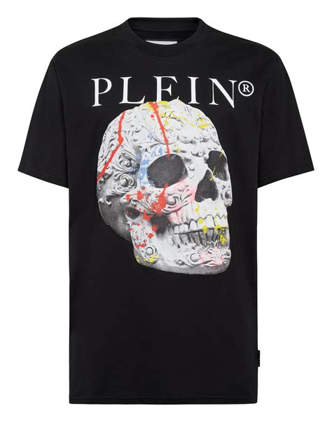 T Shirt Round Neck Ss Skull Philipp Plein