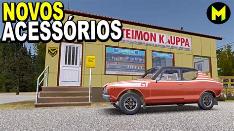 FIZ O PEDIDO DE NOVAS PEÇAS DO SATSUMA GT NA REVISTA MY SUMMER CAR