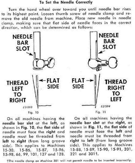 How To Set A Singer Sewing Machine Needle