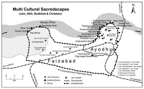 9. Multi-Cultural Sacredscapes of Ayodhya-Faizabad (based on personal ...