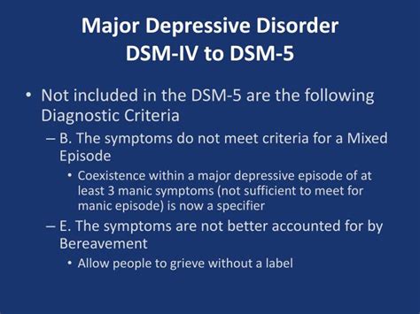 Ppt Major Depressive Disorder Powerpoint Presentation Id1777230