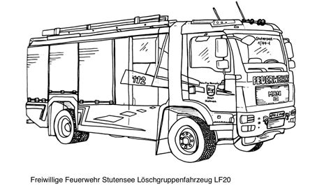 Ausmalvorlagen F R Familien Feuerwehr Stutensee