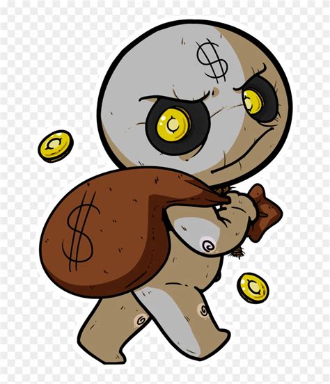 Download - Binding Of Isaac Greed Fan Art Clipart (#1269658) - PinClipart