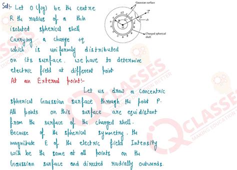 Class Isc Physics Chapter Gauss Theorem