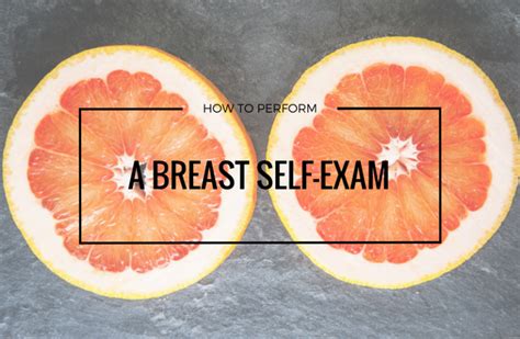 How To Give Yourself A Breast Exam Ob Gyn Womens Centre