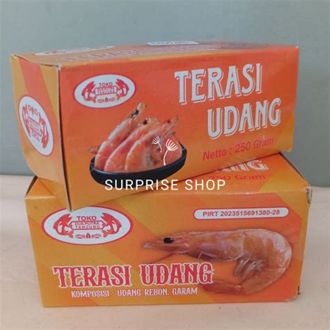 Jual TERASI UDANG TANJUNG DUA PUTRA TANJUNG KHAS SIDOARJO 250 GR