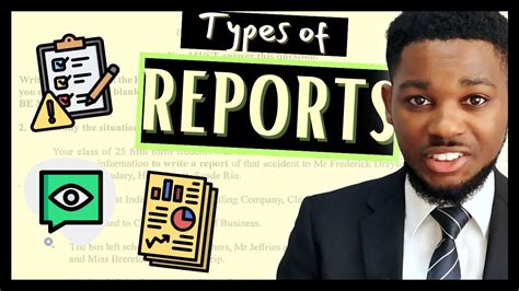 Csec English A Exam Prep Master The 8 Key Types Of Reports You Might Encounter Youtube