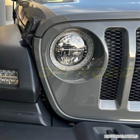 Kit De Faros De Negro Jeep Wrangler Jl Jeep Gladiator Jt Serie