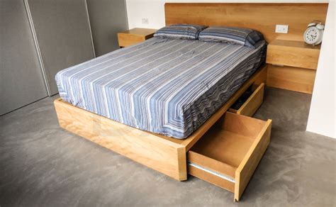 Cama con Cajones de Madera MDF DXXI Fábrica de Muebles