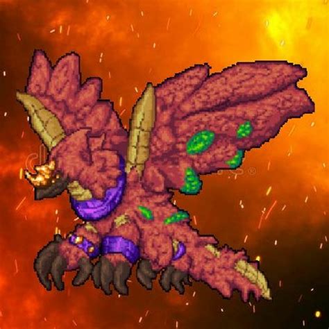 Terraria Calamity Jungle Dragon