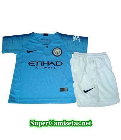 Primera Equipacion Camiseta Manchester City Ninos