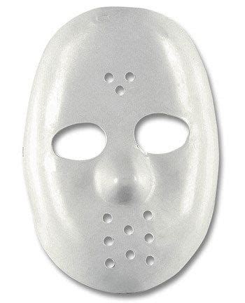 Hockey Maske Halloween Serienkiller Weiss G Nstige Faschings Masken