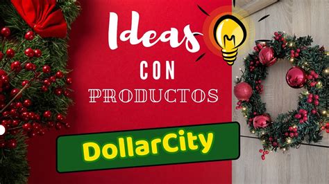 IDEAS NAVIDEÑAS CON PRODUCTOS DE DOLLARCITY dollarcity navidad