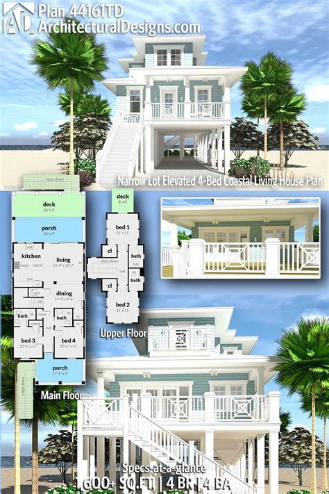 Elevated Coastal House Plans: Capturing The Perfect Ocean Views - House ...