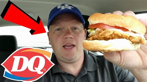 Dairy Queen Crispy Chicken Sandwich Reed Reviews Youtube