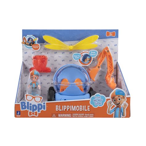 Blippi Explore With Blippimobile Toy Set Includes Inch Vehicle