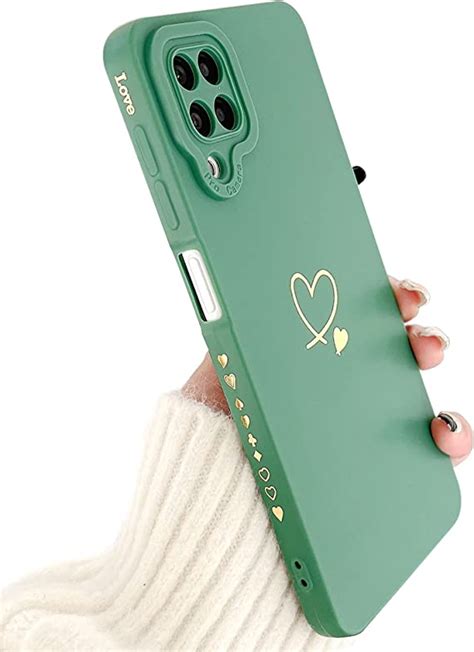 MTBacon Compatible With Samsung Galaxy A12 Case For Soft Silicone Gold