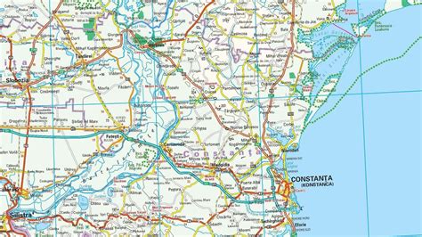 Romania And Moldova Road Map Reise