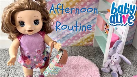 Baby Alive Happy Hungry Doll Afternoon Routine With Tiffany YouTube