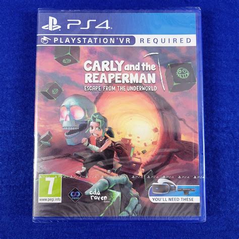 Ps4 CARLY And The REAPERMAN Escape From The Underworld VR NEU REGION