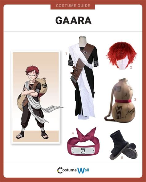 Dress Like Gaara Costume | Halloween and Cosplay Guides