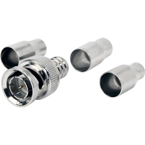 Quest Technology International Bnc Male Connector 50 Ohm 2pc Crimp