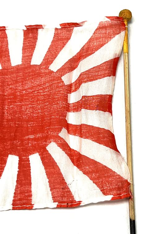 Ww2 Japanese Navy Rising Sun Flag Enemy Militaria