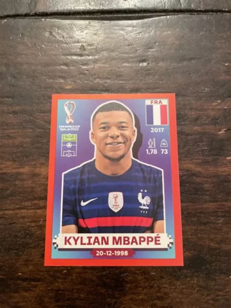 KYLIAN MBAPPE LEGEND Extra Sticker Bronce Cromo Fifa World Cup Qatar